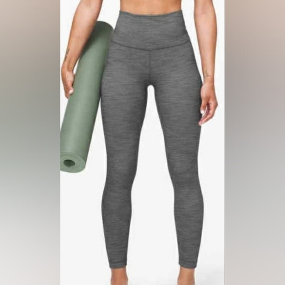 lululemon athletica align High-Rise Heathered Gray Leggings
